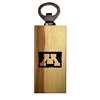 Minnesota Golden Gophers Wooden Bottle Opener