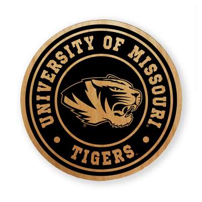 Missouri Tigers Alderwood Coasters - Set of 4