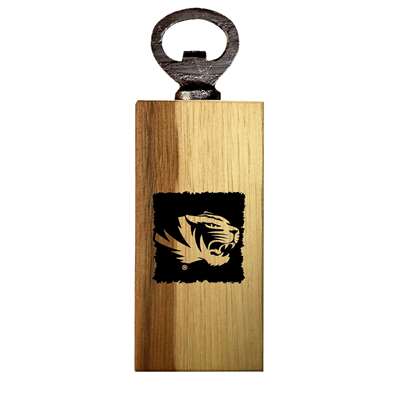 Missouri Tigers Wooden Bottle Opener