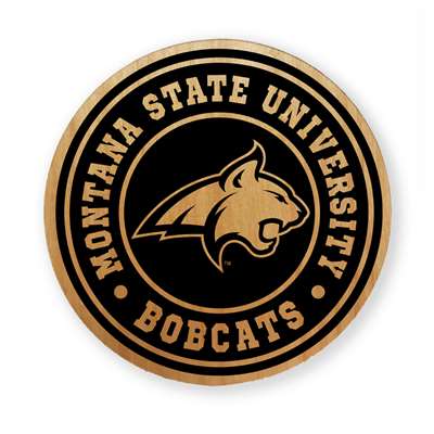 Montana State Bobcats Alderwood Coasters - Set of 4