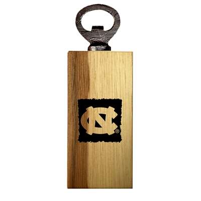 North Carolina Tar Heels Wooden Bottle Opener