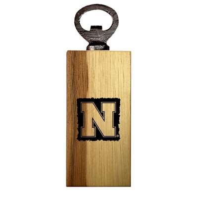 Nebraska Cornhuskers Wooden Bottle Opener