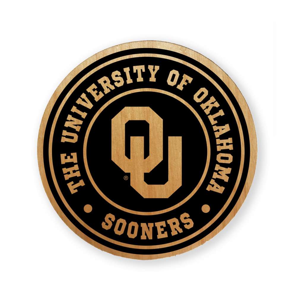 thumbnail image 2 of Desert Cactus University Of Oklahoma Car Coaster Sooners Absorbent 2 of 10