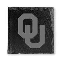 Oklahoma Sooners Slate Coasters - Set of 4
