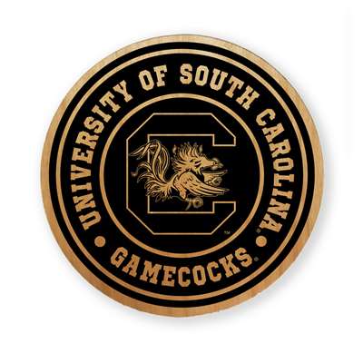 South Carolina Gamecocks Alderwood Coasters - Set of 4