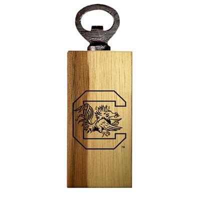 South Carolina Gamecocks Wooden Bottle Opener