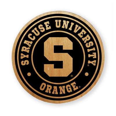 Syracuse Orange Alderwood Coasters - Set of 4