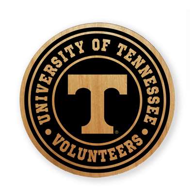 Tennessee Volunteers Alderwood Coasters - Set of 4