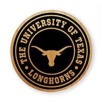 Texas Longhorns Alderwood Coasters - Set of 4