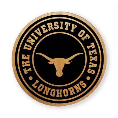 Texas Longhorns Alderwood Coasters - Set of 4