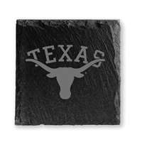 Texas Longhorns Slate Coasters - Set of 4