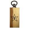 Vanderbilt Commodores Wooden Bottle Opener