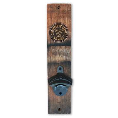 Villanova Wildcats Barrel Stave Wall Mount Bottle Opener