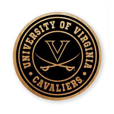 Virginia Cavaliers Alderwood Coasters - Set of 4