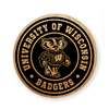 Wisconsin Badgers Alderwood Coasters - Set of 4