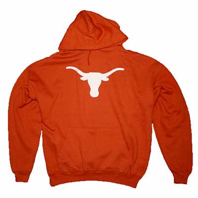 Texas Hooded Sweatshirt - Longhorns Logo - Burnt Orange