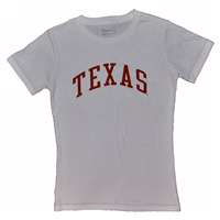 Texas T-shirt - Ladies By League - White