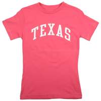 Texas T-shirt - Ladies By League - Bubble Gum
