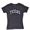 Texas T-shirt - Ladies By League - Athletic Navy