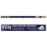 Tcu Horned Frogs Pencil - 6-pack