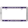 TCU Horned Frogs Thin Metal License Plate Frame