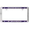TCU Horned Frogs Thin Metal License Plate Frame