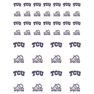 TCU Horned Frogs Small Sticker Sheet - 2 Sheets