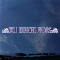 TCU Horned Frogs Automotive Transfer Decal Strip