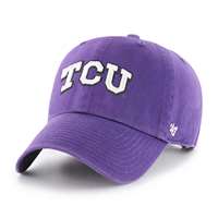 TCU Horned Frogs 47' Brand Clean Up Adjustable Hat