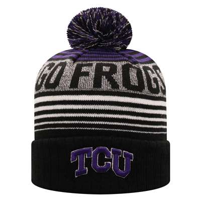 TCU Horned Frogs Top of the World Overt Cuff Knit Beanie