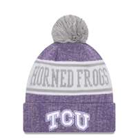TCU Horned Frogs New Era Banner Knit Beanie