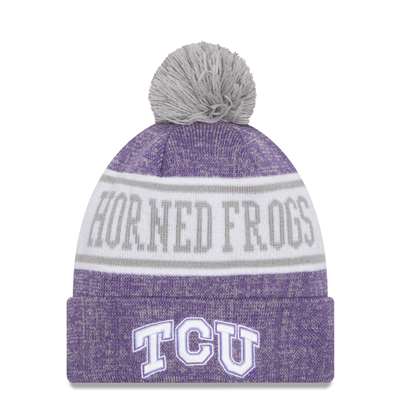 TCU Horned Frogs New Era Banner Knit Beanie