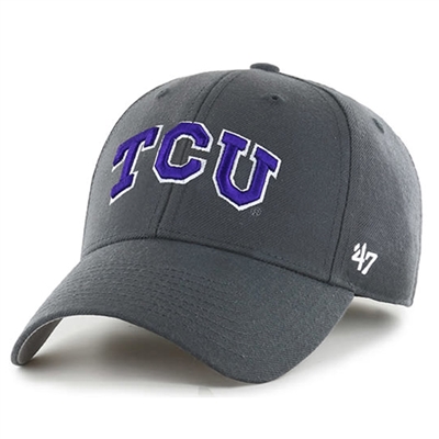 TCU Horned Frogs 47 Brand MVP Adjustable Hat - Cha