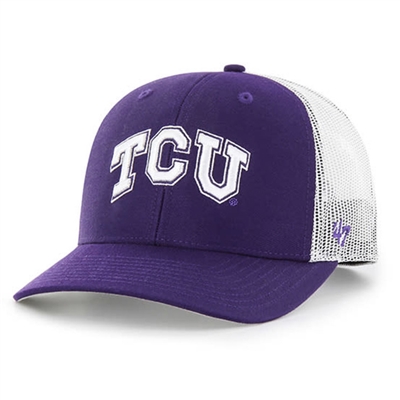 TCU Horned Frogs 47 Brand Adjustable Trucker Hat