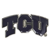 TCU Horned Frogs Fan Pin