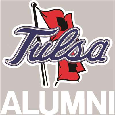 Tulsa Golden Hurricanes Transfer Decal - Alumni