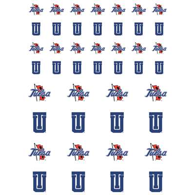 Tulsa Golden Hurricanes Small Sticker Sheet - 2 Sheets