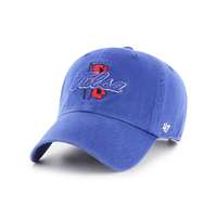 Tulsa Golden Hurricanes 47 Brand Clean Up Adjustable Hat