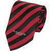 St. Cloud State Huskies Striped Pattern Silk Necktie