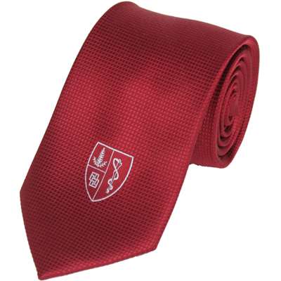 Stanford Cardinal Solid Silk Necktie