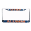 Texas El Paso Miners Alumni Metal License Plate Frame W/domed Insert