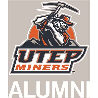 Texas El Paso Miners Transfer Decal - Alumni