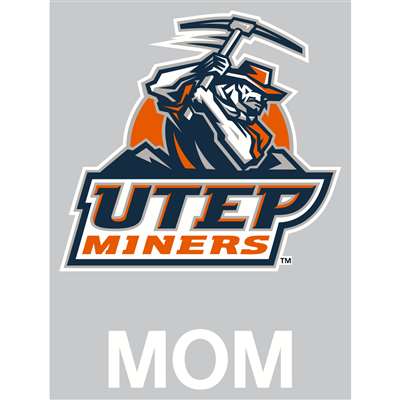 Texas El Paso Miners Transfer Decal - Mom
