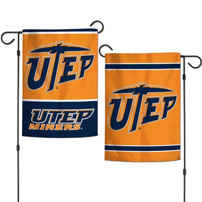 UTEP Miners Garden Flag By Wincraft 11" X 15" - 2-Sided