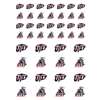 UTEP Miners Small Sticker Sheet - 2 Sheets