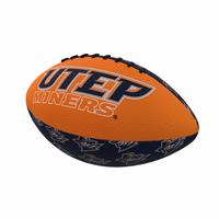 UTEP Miners Rubber Repeating Football