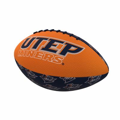 UTEP Miners Rubber Repeating Football