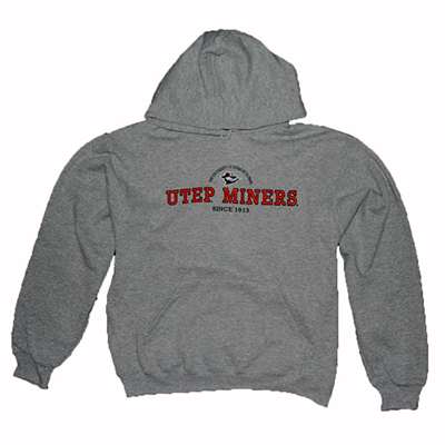 Texas El Paso Hooded Sweatshirt - Heather