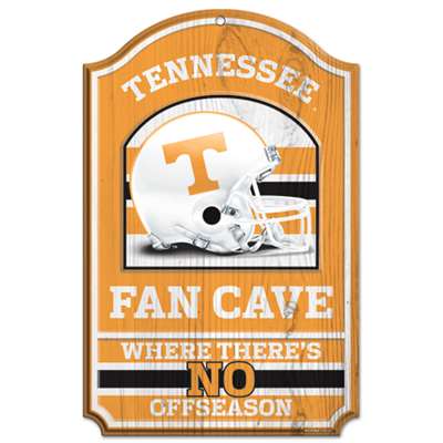 Tennessee Volunteers Fan Cave Wood Sign