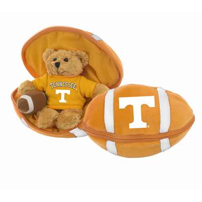 Tennessee Volunteers Stuffed Bear in a Ball - Football